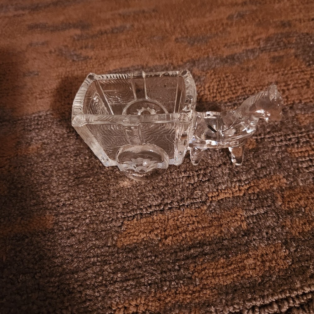 Vintage Pressed Glass Toothpick Holder