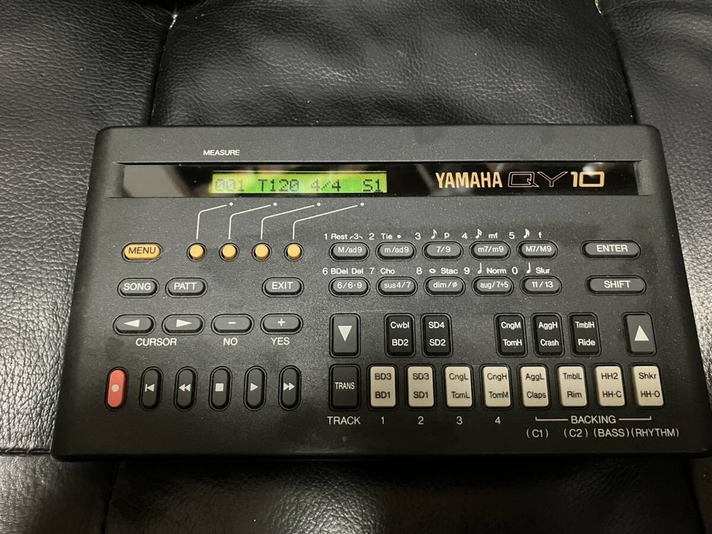 YAMAHA QY10 Mobile Sequencer Rhythm Machine Sampler Good GP