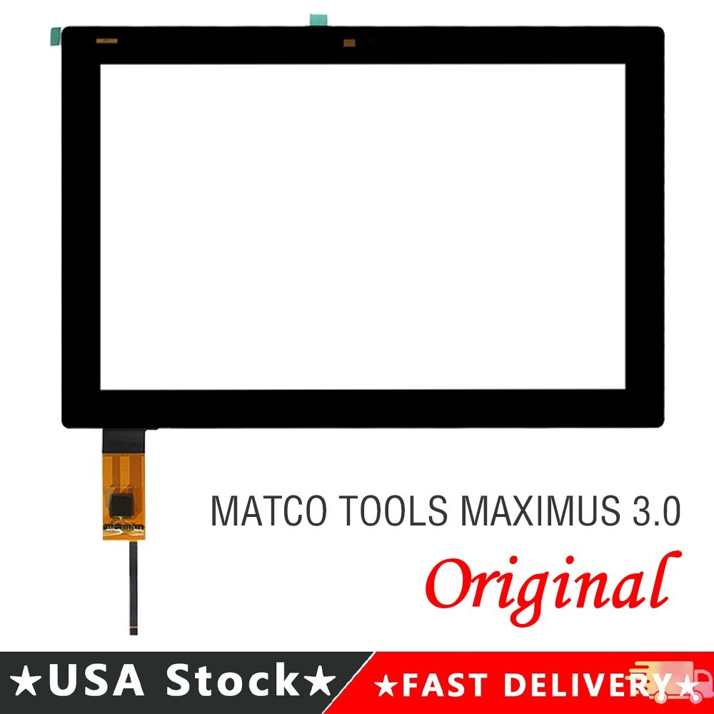 New Touch Screen Digitizer Panel Replacement For MATCO TOOLS MAXIMUS 3.0 USA