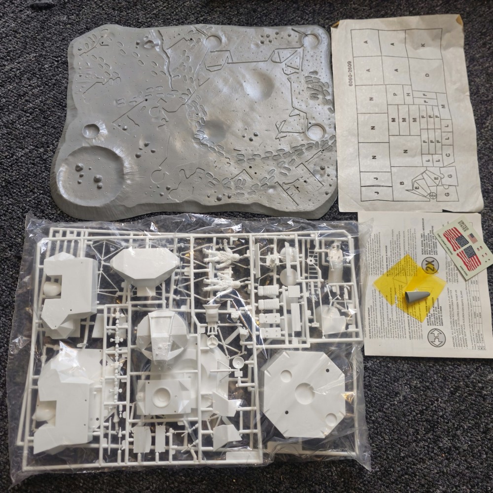 Monogram First Lunar Landing 1:48 scale Open Box
