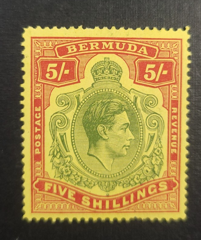 Bermuda Stamps Scott 125a MH Perf 14