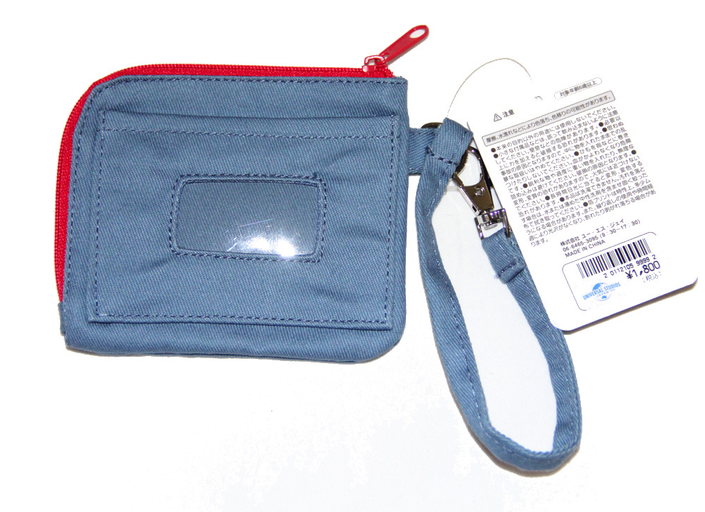 Marvel Universal Studio Japan Denim ID Pass Holder & Make up Pouch case set