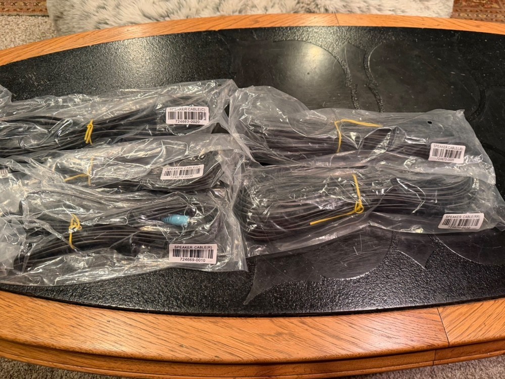 NEW Bose RCA Speaker Wires 5 CHANNELS : READ