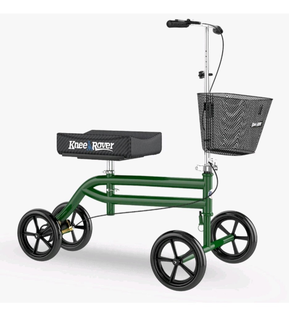 KneeRover® Steerable Knee Scooter Green