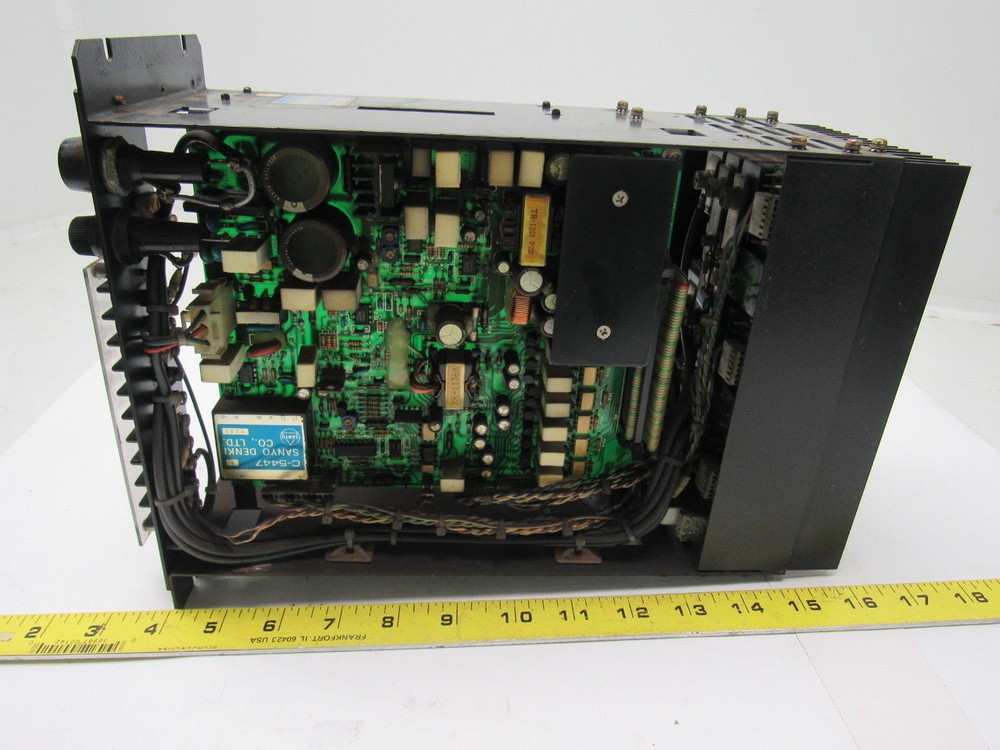 Sanyo Denki 65AA030VXR01 Super Servo Amplifier Base Rack Chassis Module