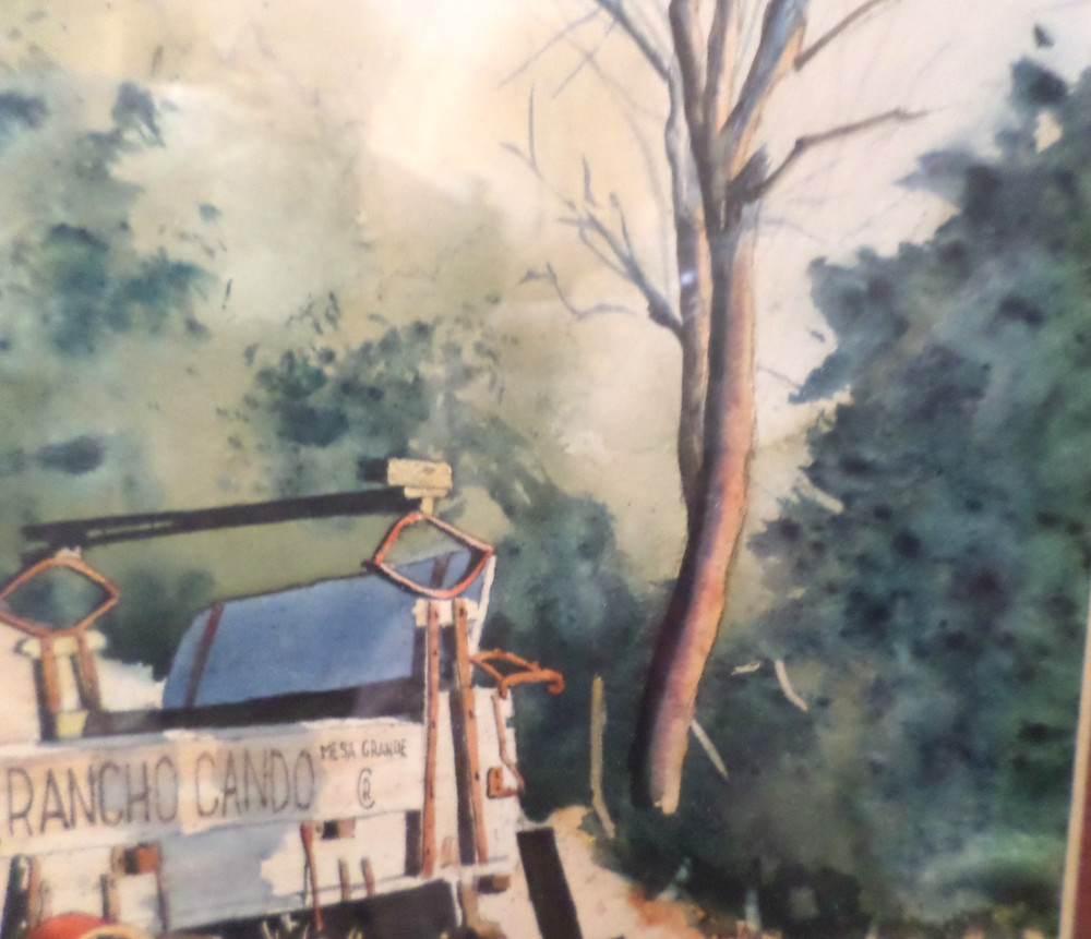 Original Watercolor By Taylor H Blakely Signed