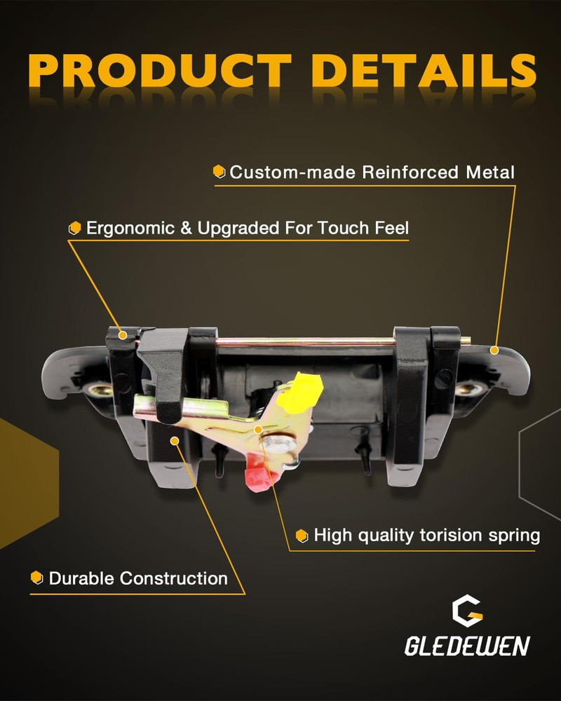 1995-2004 Tacoma Tailgate Handle Assembly – Compatible Replacement