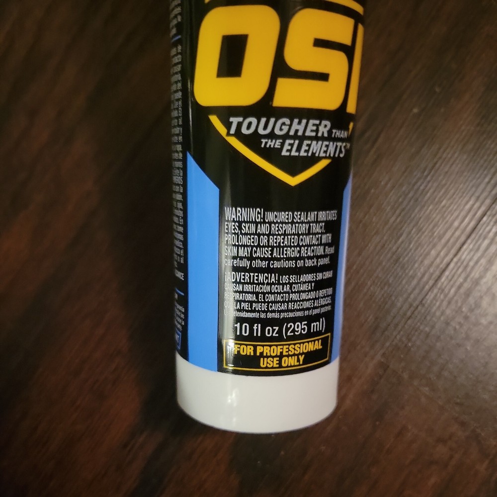 HM270 Construction Silicone Sealant, White, 10-oz.