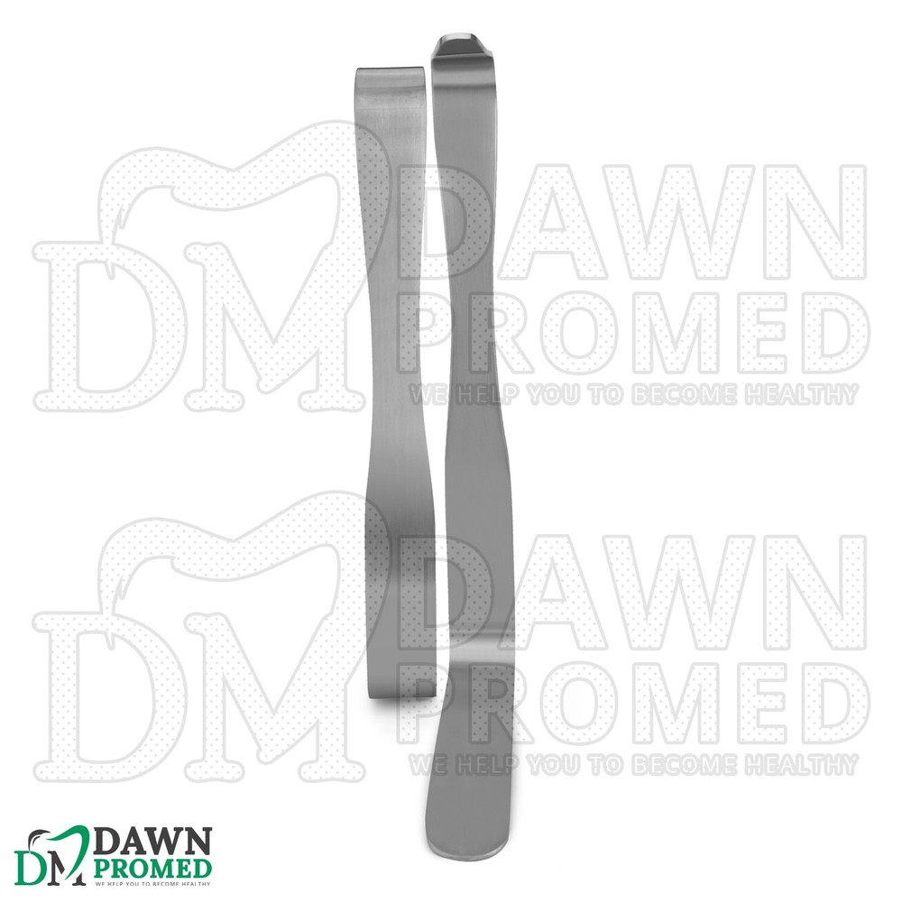 Deaver Retractor 1" x 9" Double Ended Solid Handle Surgical Instrument German Gr