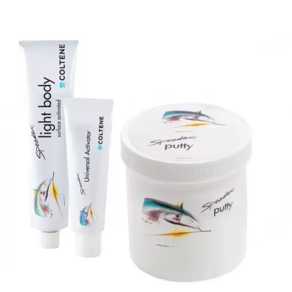 Coltene Speedex Set (Putty + Activator + Light body) Dental