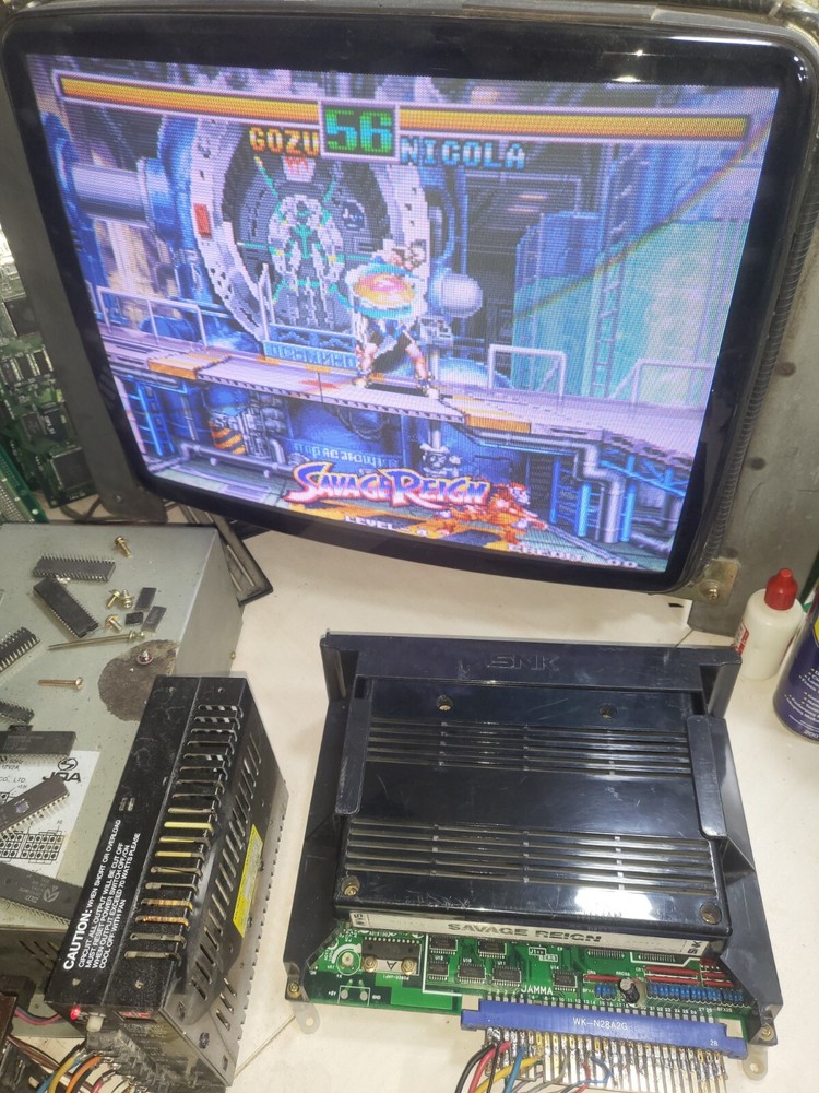 SAVAGE REIGN MVS Neo Geo PCB ORIGINAL