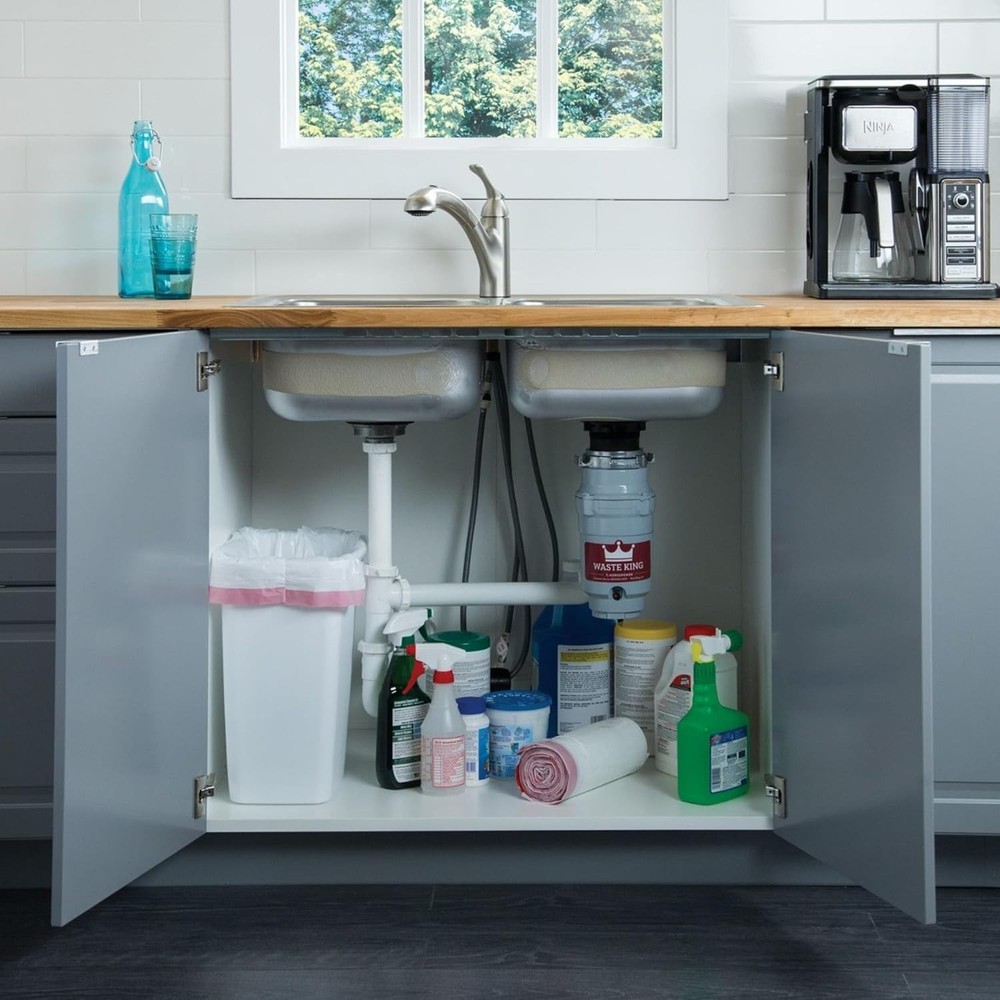 Garbage Disposal for Kitchen Sink with Power Cord,