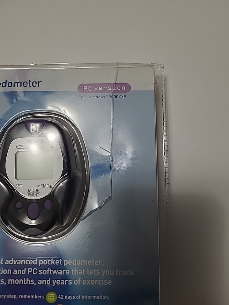Omron Pocket Pedometer (HJ-720ITC) PC Version, NEW-Other
