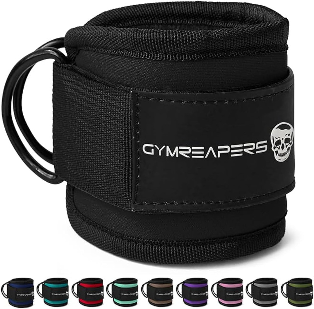 Ankle Straps for Cable Machine Kickbacks, Glute Workouts, Lower Body Exercises -