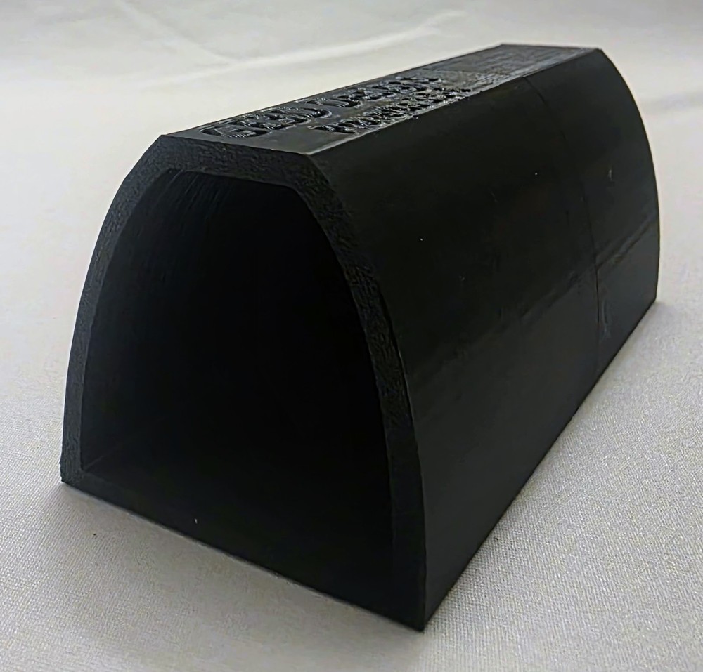 3D Printed D-Shaped Pleco Breeding Cave w/ Removable Back | Stackable Breeding