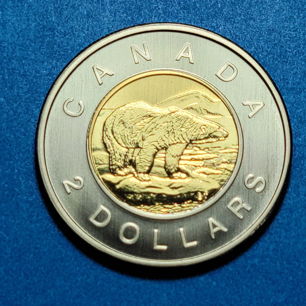 2005 SP CANADA $2 DOLLAR TOONIE Specimen BK147