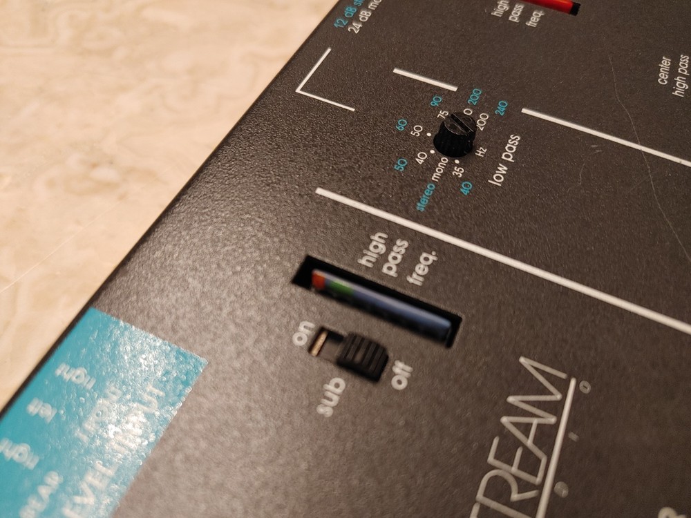 Soundstream DX7 Electronic Crossover