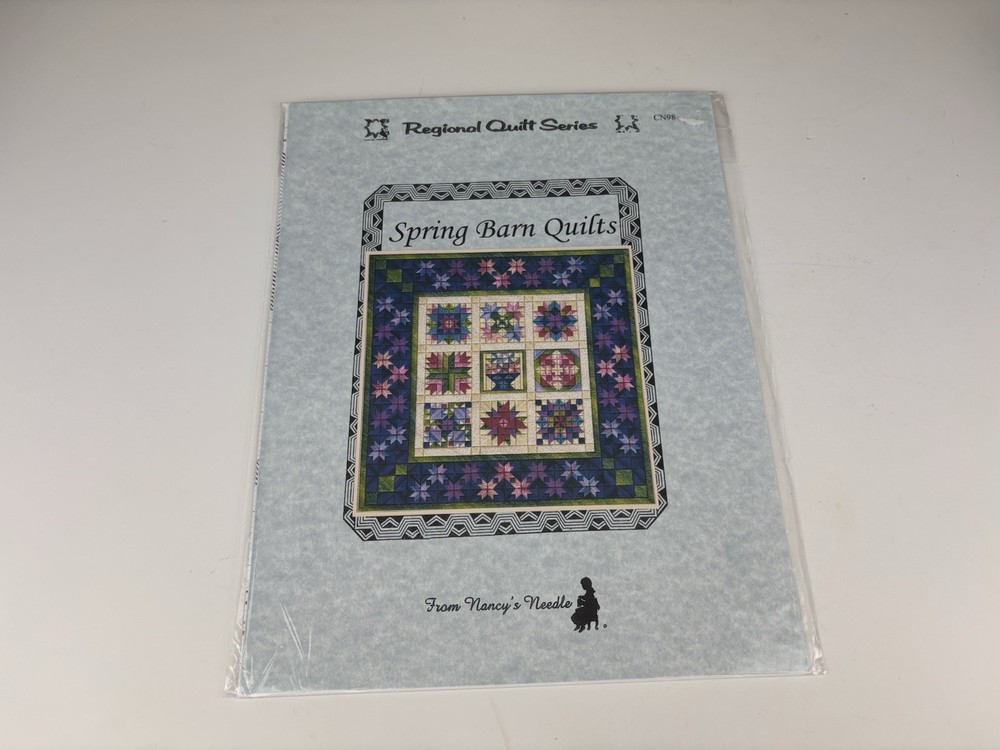 From Nancy’s Needle Spring Barn Quilts Needlepoint Pattern 1S