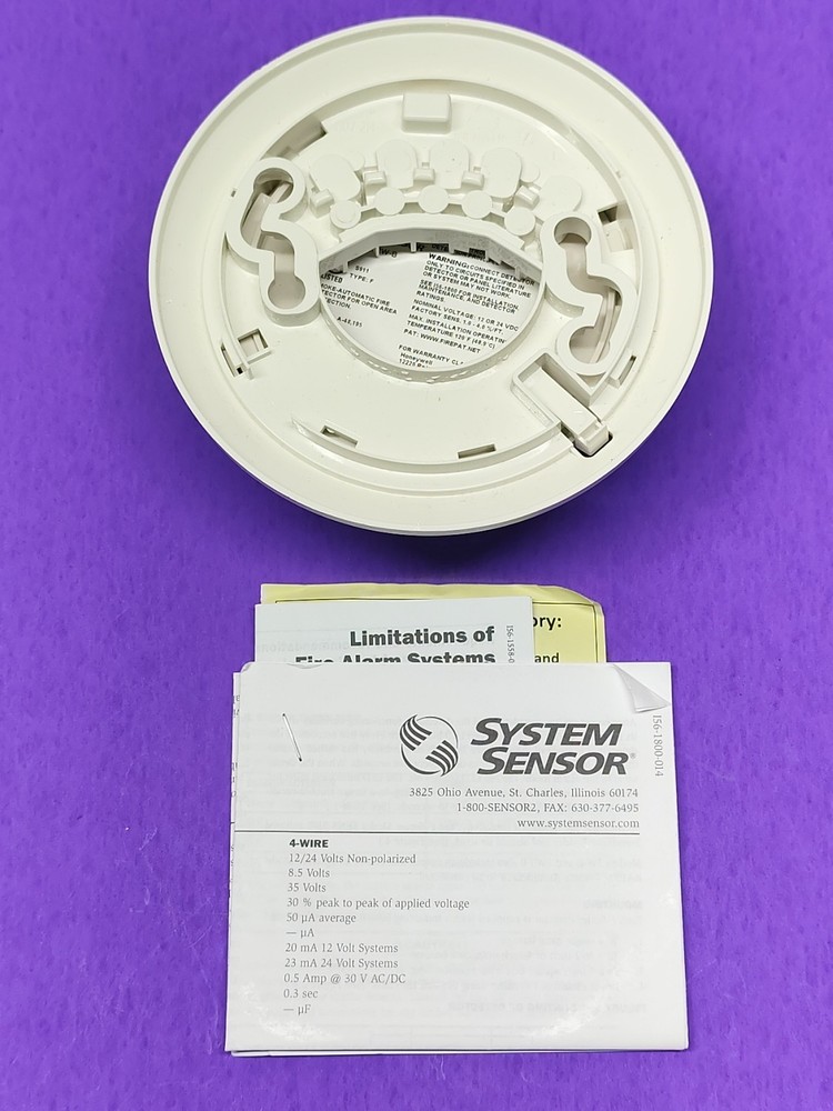 System Sensor 2W-B Photoelectric Smoke Detector