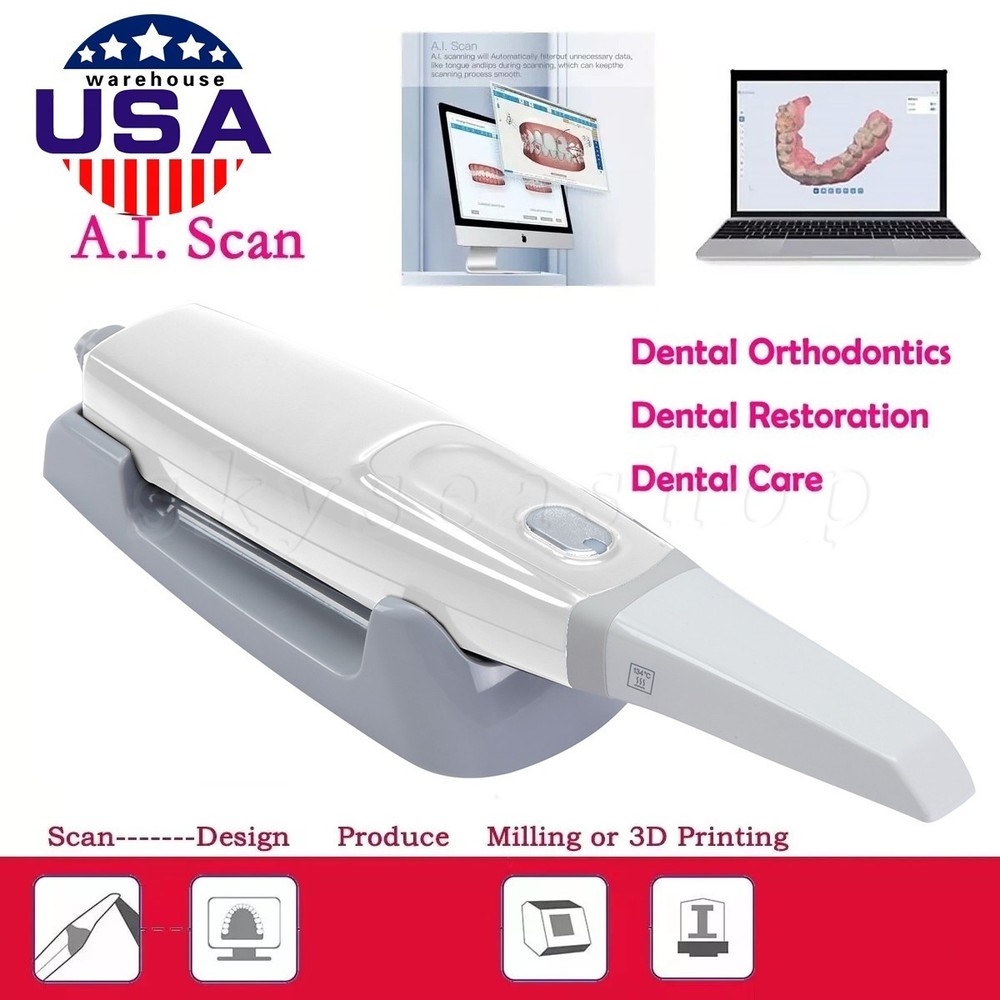 Dental USB Intraoral Scanner Digital Impression 3D Scanner with Software Scan 33