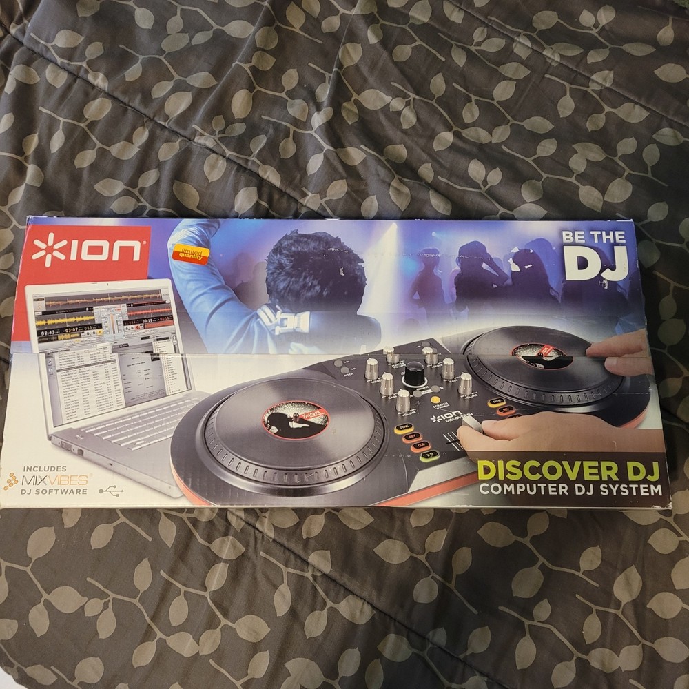 Ion Discover DJ Computer System Discovery PC Mac USB Open Box NIB