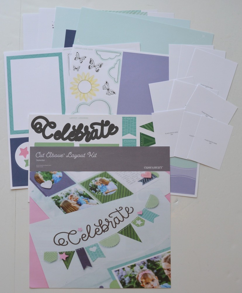 CTMH Scrapbooking Bundle “Cut Above Layout Kits” 10 Complete, 11 Partials