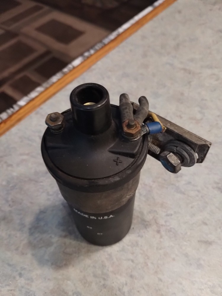 Marine Ignition Coil And Bracket Pre-owned