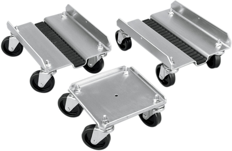 SUPER CADDY SEMI PRO SLED DOLLY ALUMINUM 3 PIECE SET