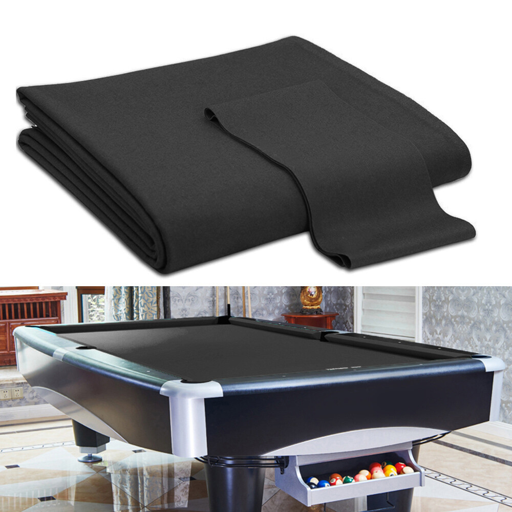 Pool Table Cloth Worsted Wool Billiard Table Felt Replacement for 7/8/9ft Table