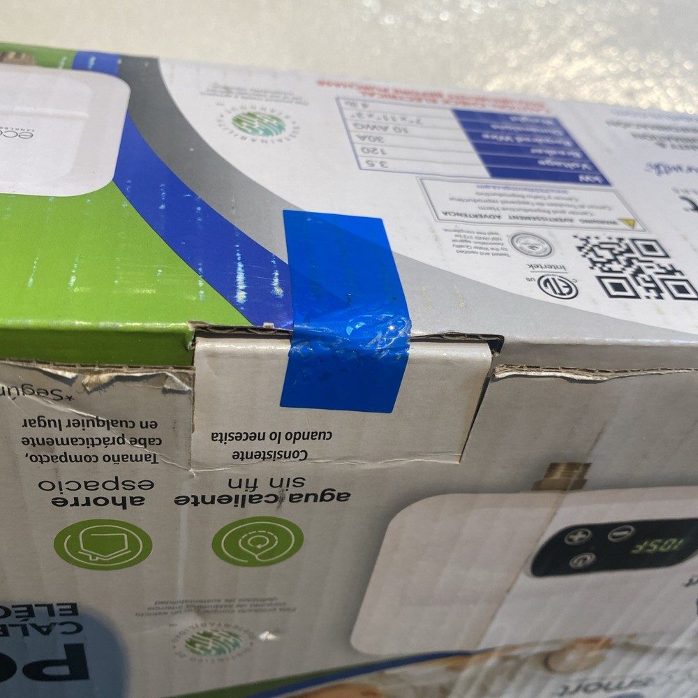 EcoSMART 120V 3.5kW Point-of-Use Tankless Electric Water Heater POU-4T EcoSMART