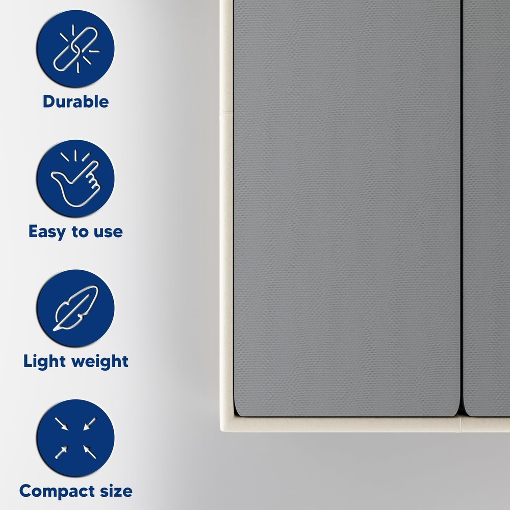 Spring Sleep 1.5in Split Bunkie Board Mattress Bed Support Fully Assembled