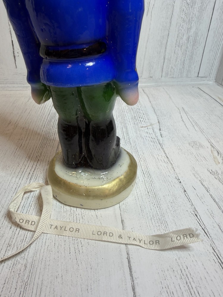 Made In Italy For Lord And Taylor Nutcracker Candle