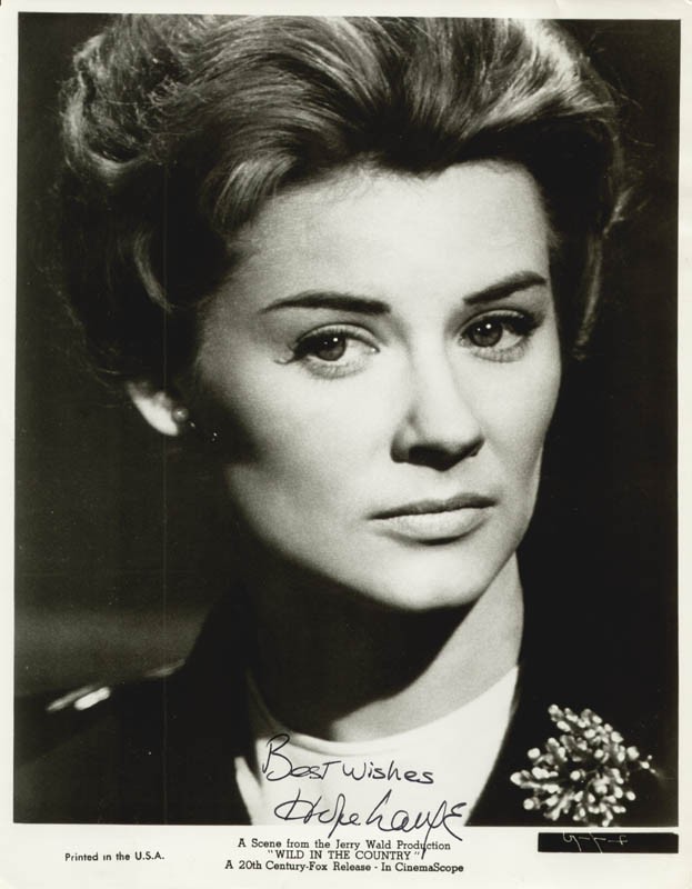 HOPE LANGE - PHOTOGRAPH SIGNED