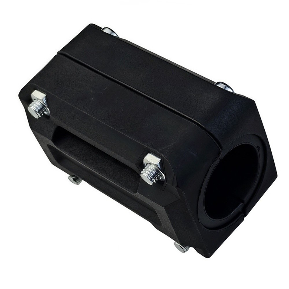Motorcycle Bumper Blocks 4 Pack Black Plastic Rubber 27mm Inner Diameter