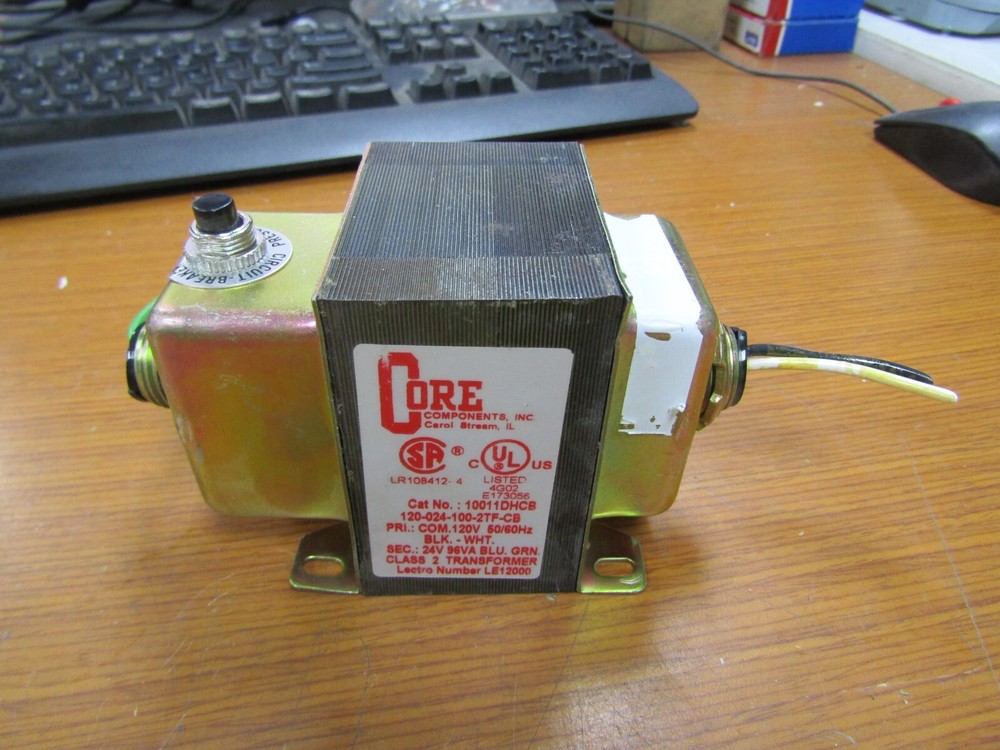 💥CORE COMPONENTS CLASS 2 TRANSFORMER 24V 96VA 10011DHCB