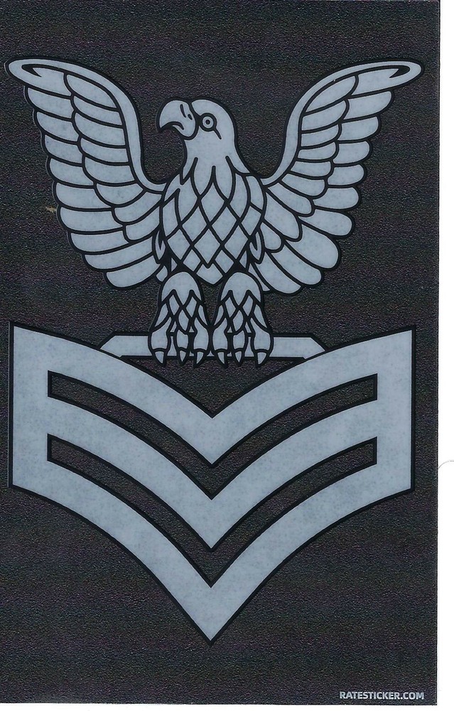 1ST CLASS PETTY OFFICER STICKER DECAL PO1 E-6