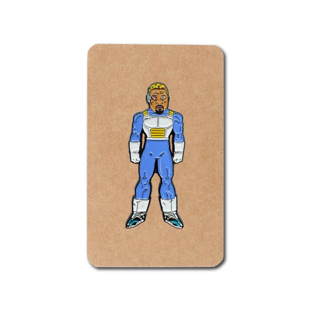 Kanye Super Saiyan Enamel Pin