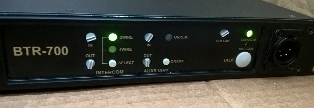Telex BTR-700 Single Channel Wireless Intercom Base Station