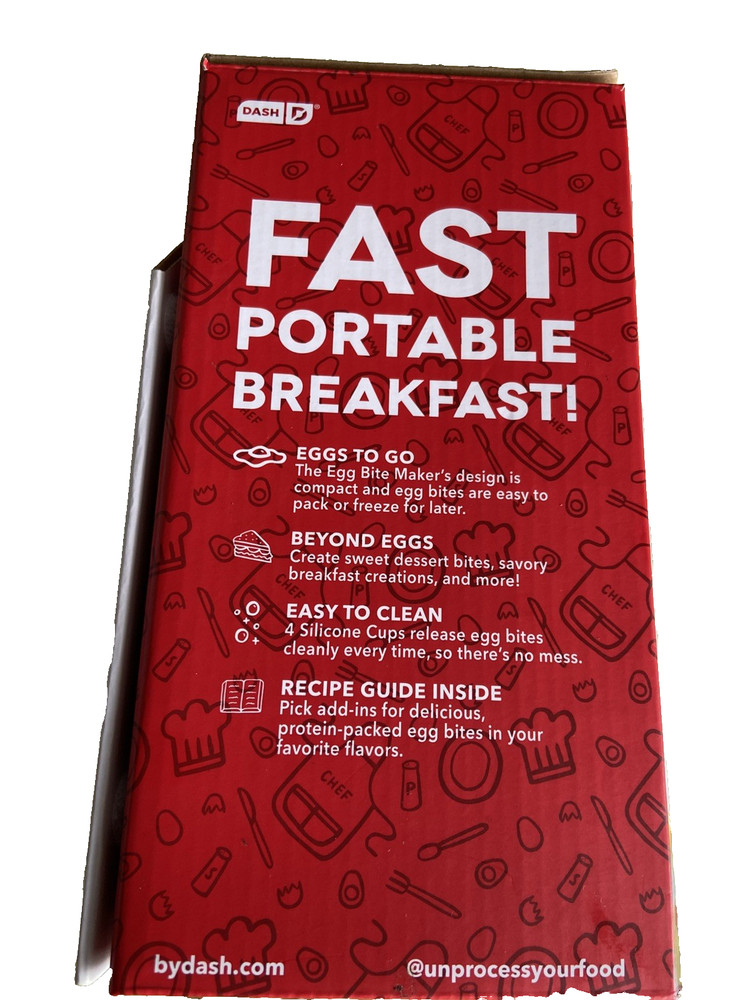 Dash Egg Bite Maker Makes 4