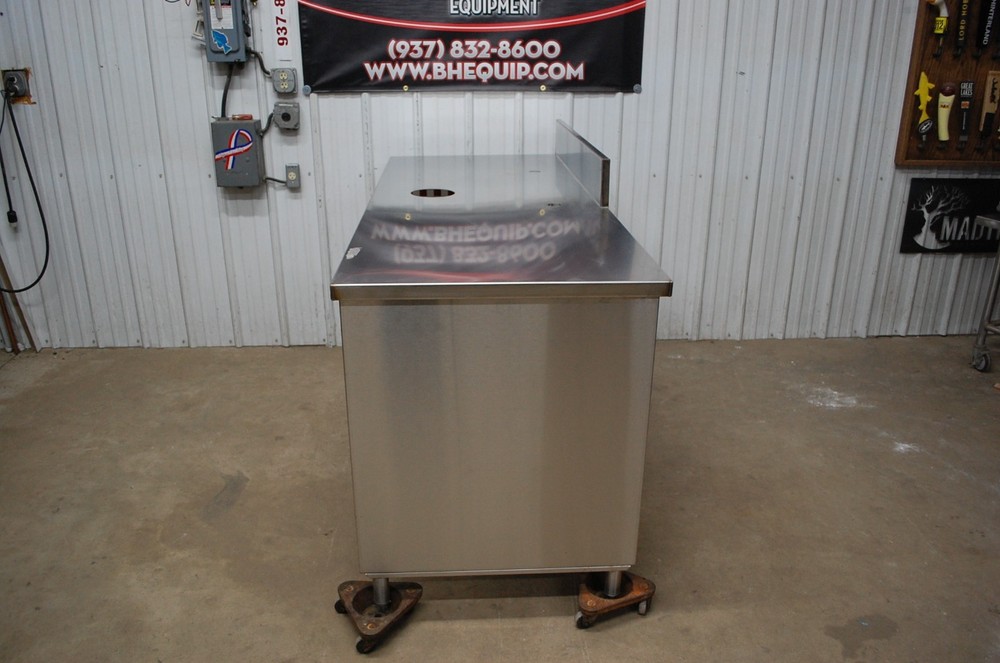 74" Heavy Duty Stainless Steel Kitchen Work Prep Table Roll Under 6'2"