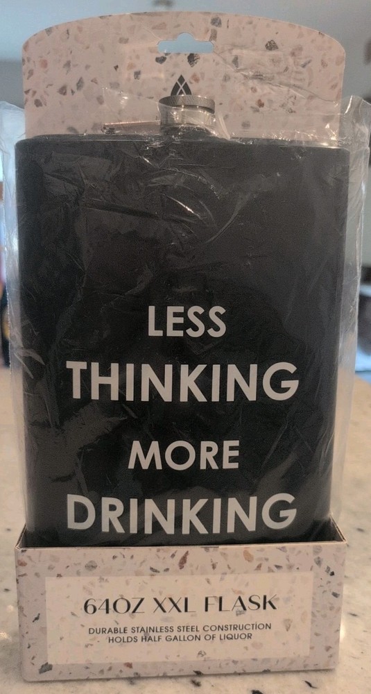 Manna 64oz XXL Flask Less Thinking More Drinking