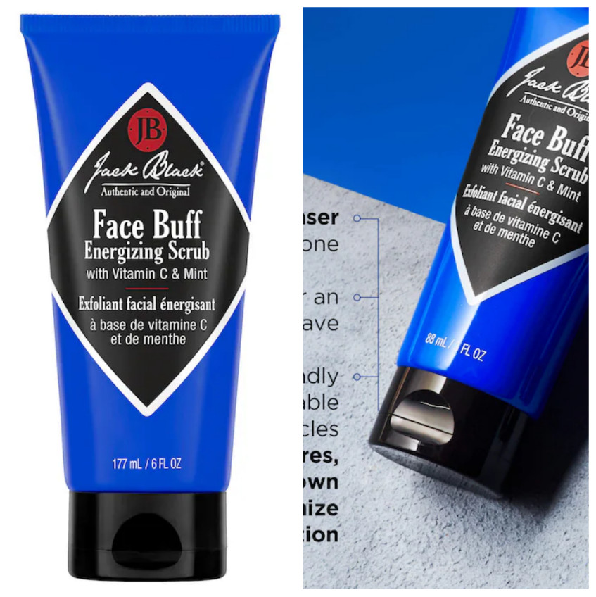 NIB 100%Authentic Jack Black  Face Buff Energizing Scrub,Standard size
