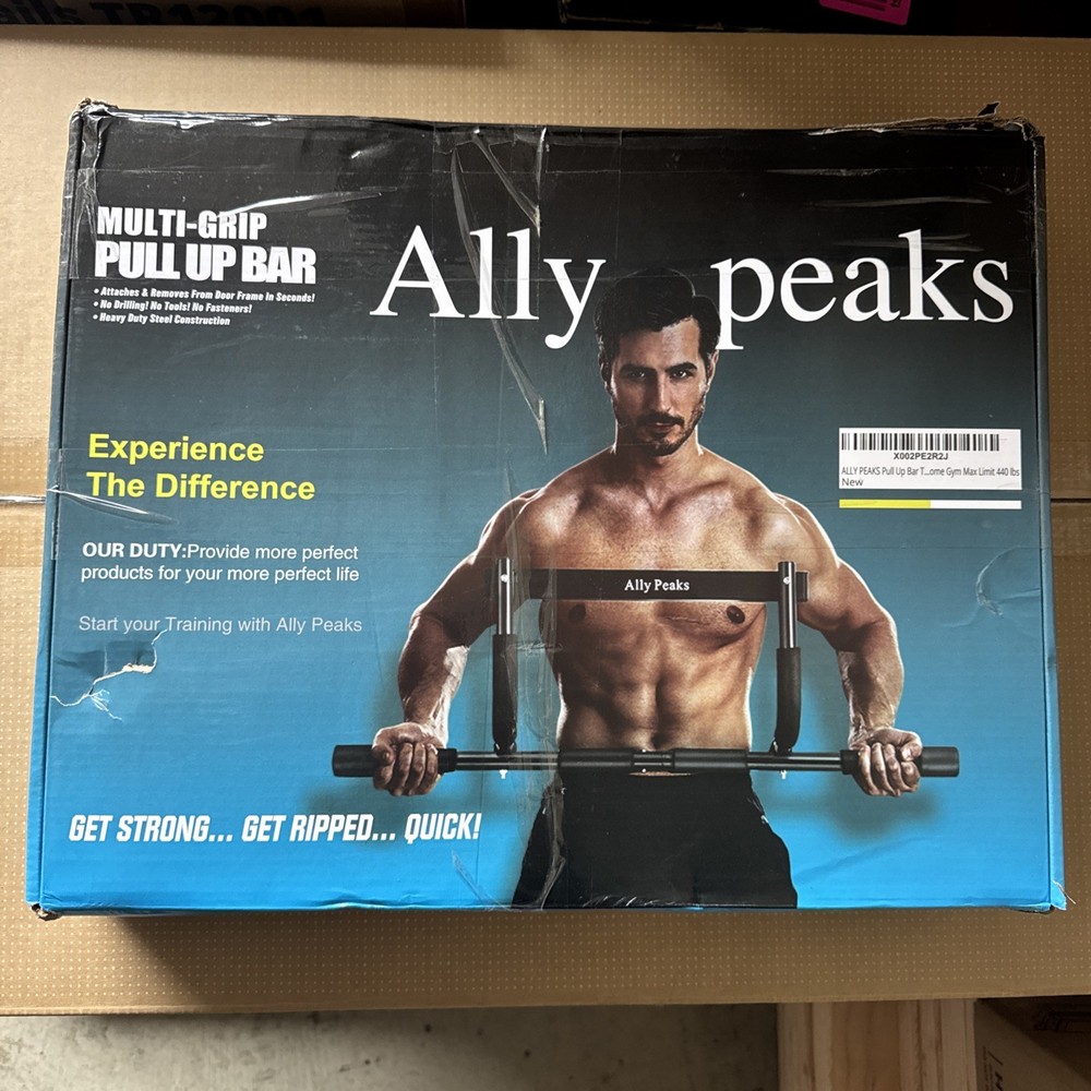 Ally Peaks Multi-Grip Pull Up Bar for Strength Training