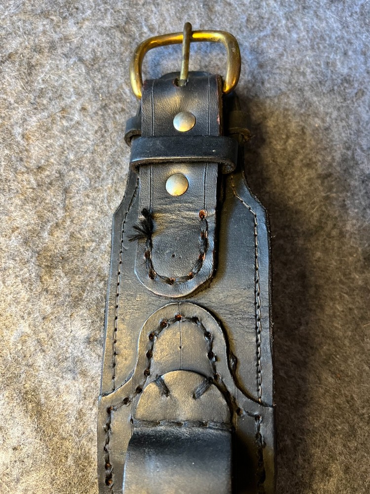 Hand Made Leather 12 Gauge Shell Carrier Belt