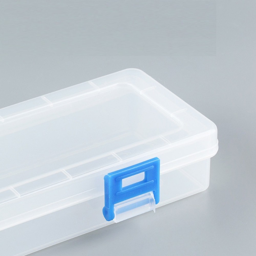 Transparent Storage Box Drawing Tools Bin Toner Pencil Box Storage Box