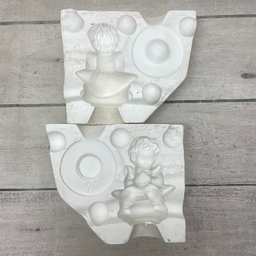 Kentucky Mold Ceramic Casting Mold Cherub Angel Figure #178