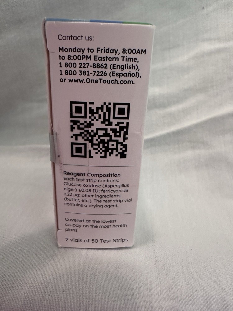 OneTouch Ultra Blood Test Strips 100ct