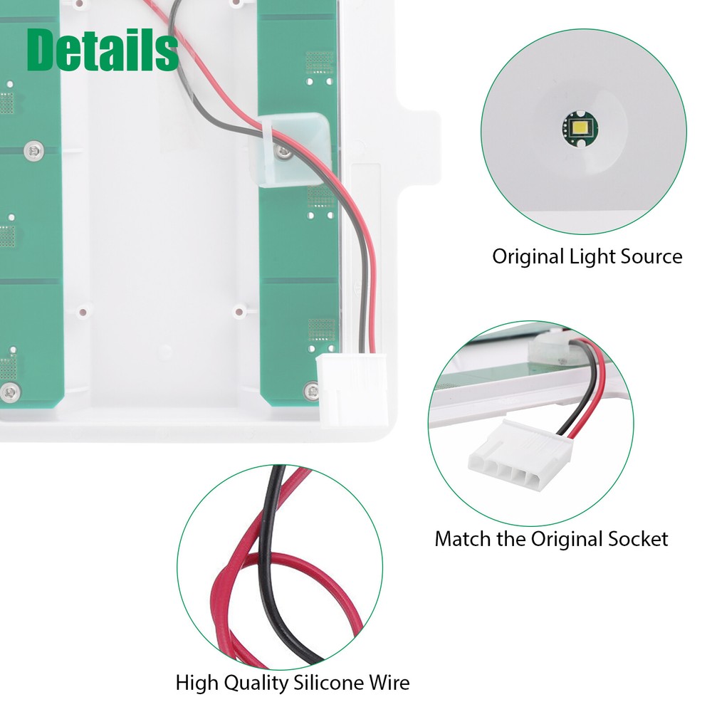 W11043011 Replacement LED Module Light Part for Whirlpool Refrigerator W10866538
