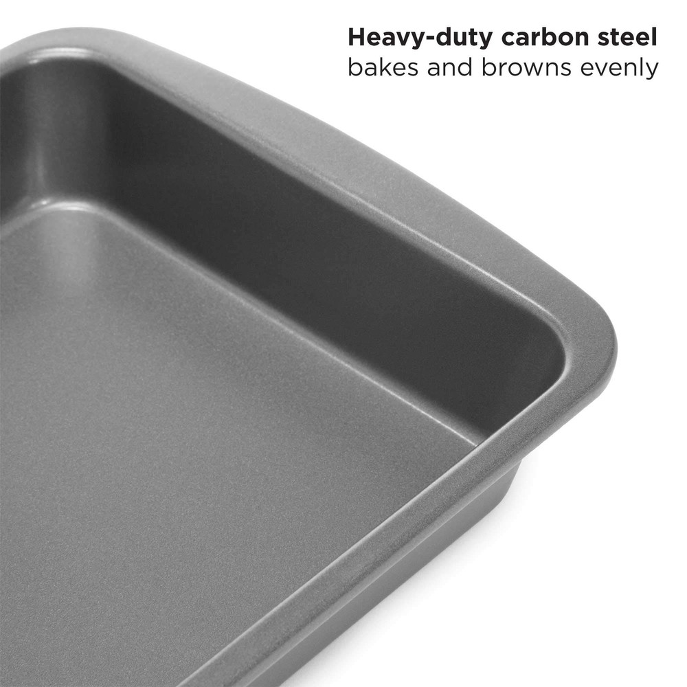 Ecolution EIOGY-1204 Toaster Oven Bakeware 4Piece Set | Nonstick Heavy Duty C...