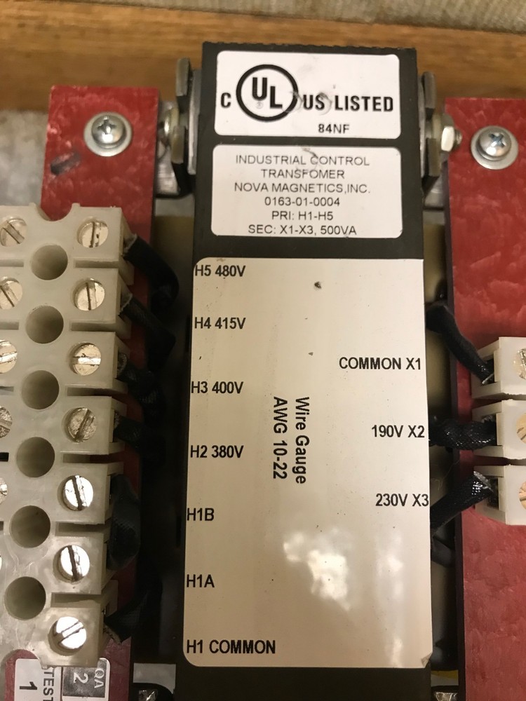 Industrial Control Transformer Nova Magnetics | 0163-01-0004